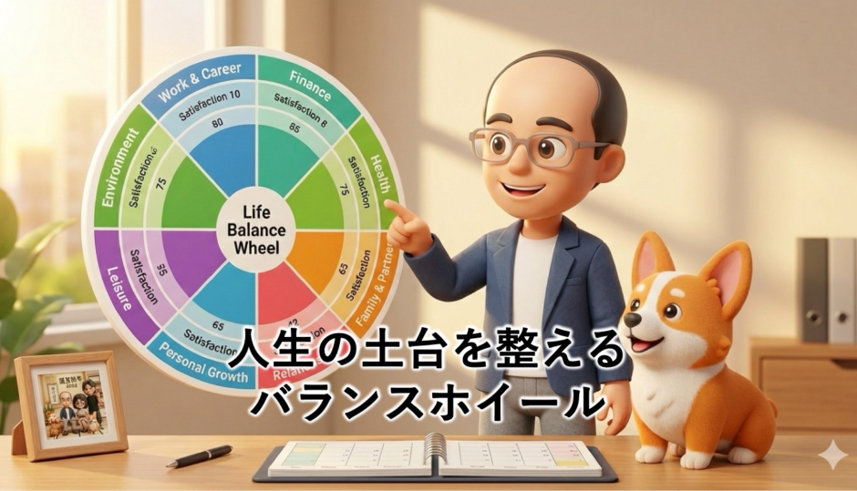 人生の土台を整えるバランスホイール｜経営者の目標に必要な「仕事以外の役割」