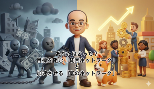 あなたはどっち？目標を阻む「貧困ネットワーク」と加速させる「富のネットワーク」