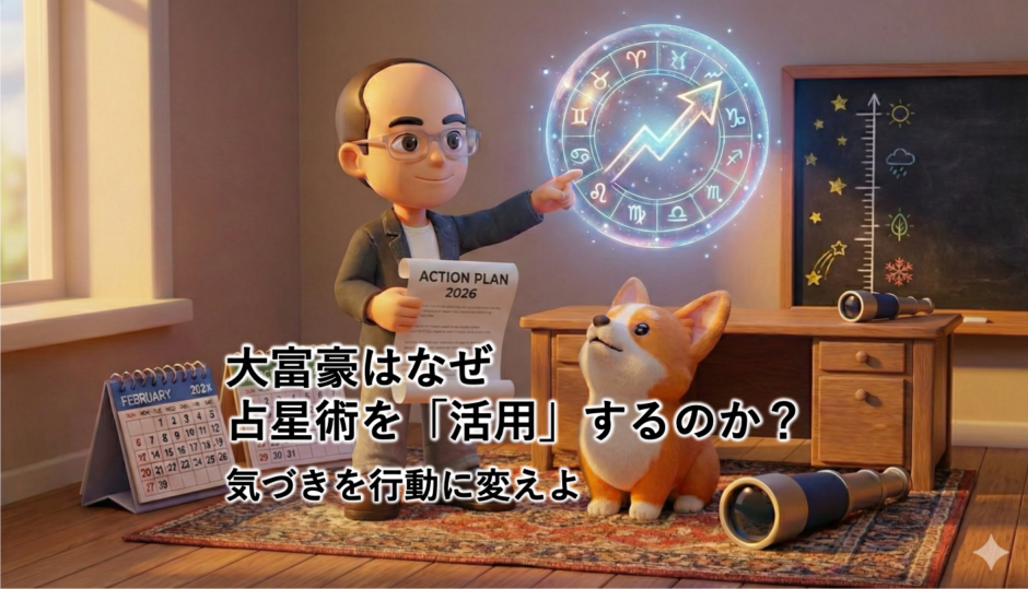 大富豪はなぜ占星術を「活用」するのか？｜気づきを行動に変えよ