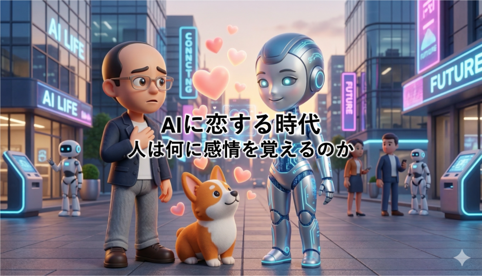 AIに恋する時代｜人は何に感情を覚えるのか