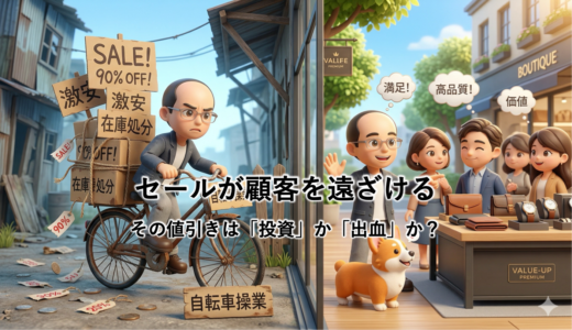 セールが顧客を遠ざける｜その値引きは「投資」か「出血」か？
